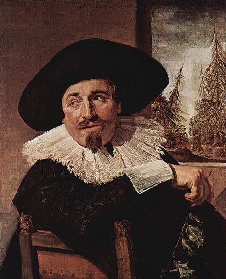 Frans Hals Portrait of Isaak Abrahamsz Massa